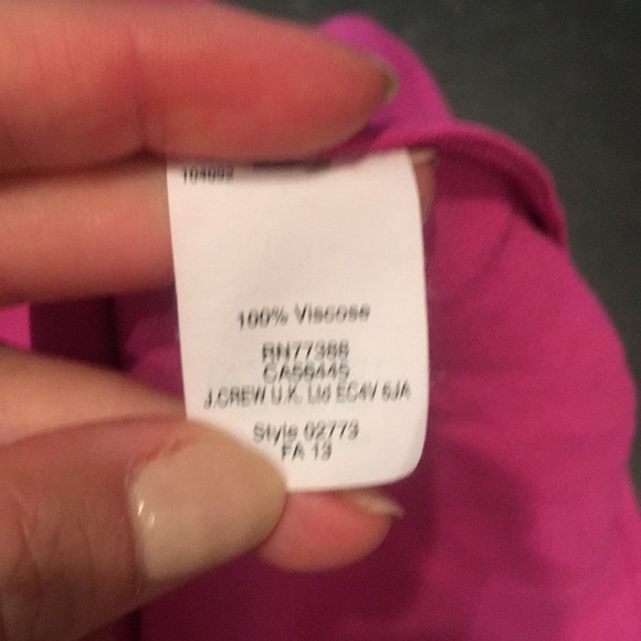 J.crew racerback tank, 🌺 magenta/pink - Picture 3 of 3